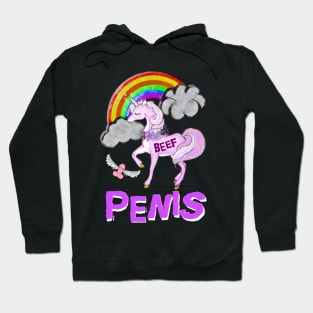 Unicorns, Rainbows & Penis! Hoodie